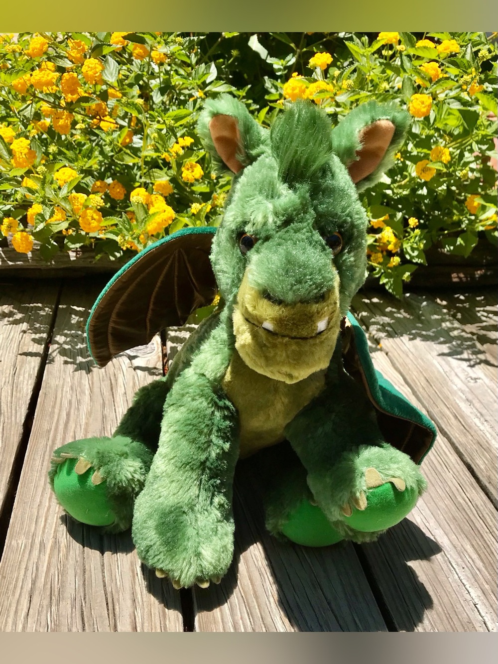 BAB Build A Bear Elliot Pete’s Dragon Plush Stuffed Animal Toy Disney Character